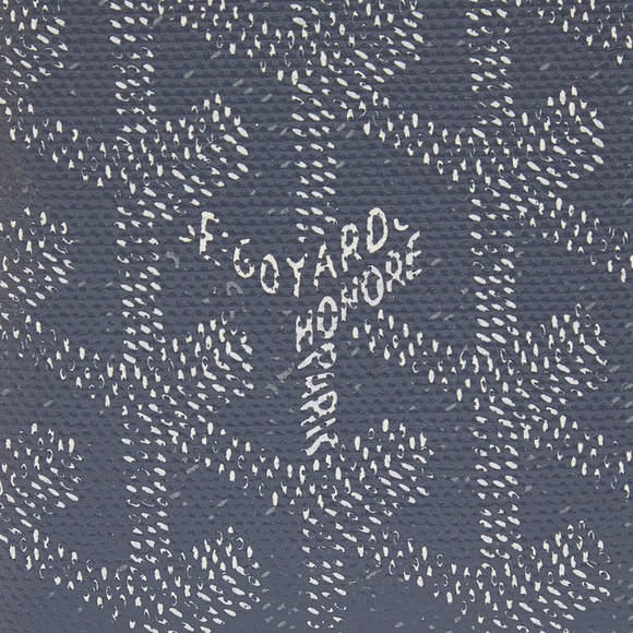 Goyard Grey Goyardine Coated Canvas St. Marc Card Holder - Picture 7 of 9